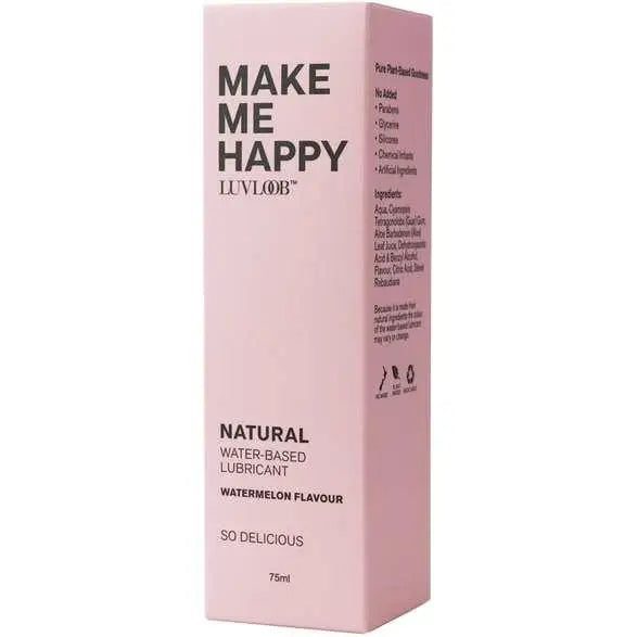 Luvloob Make Me Happy Water Base Lubricant - Watermelon