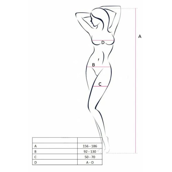 Passion Lingerie Bodystocking BS008 Passion Lingerie Bodystocking BS008