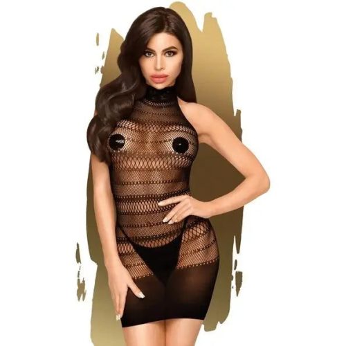 Penthouse Epic Night High Neck Mini Dress Black Penthouse Epic Night High Neck Mini Dress Black