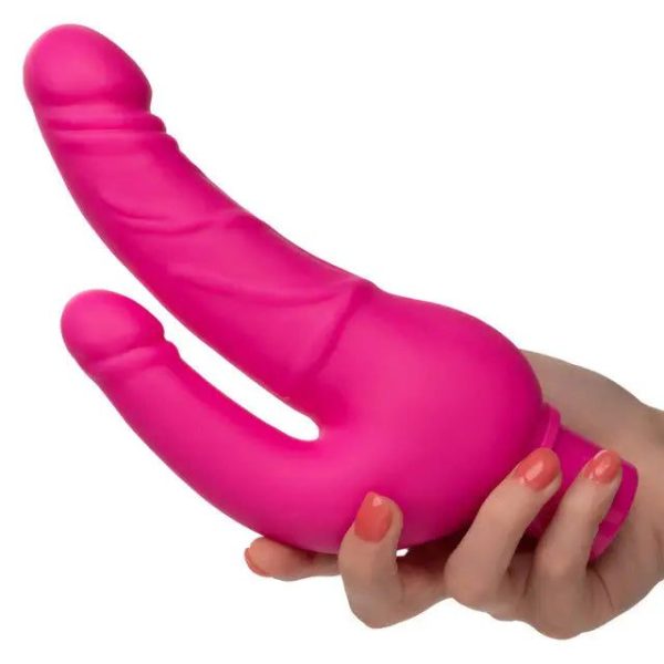 Rechargeable Power Stud Over & Under Pink Rechargeable Power Stud Over & Under Pink