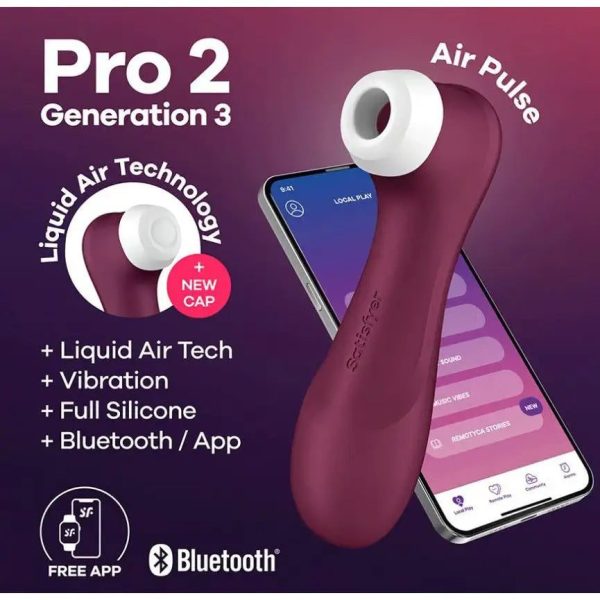 Satisfyer Pro 2 Gen 3 Liquid Vibration Clitoral Stimulator Satisfyer Pro 2 Gen 3 Liquid Vibration Clitoral Stimulator