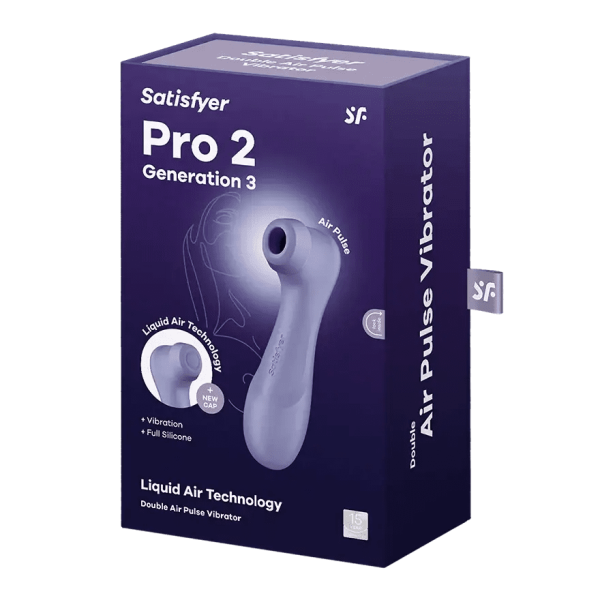 Satisfyer Pro 2 Gen 3 Liquid Vibration Clitoral Stimulator Satisfyer Pro 2 Gen 3 Liquid Vibration Clitoral Stimulator