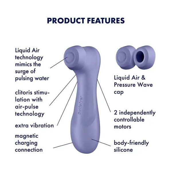 Satisfyer Pro 2 Gen 3 Liquid Vibration Clitoral Stimulator Satisfyer Pro 2 Gen 3 Liquid Vibration Clitoral Stimulator