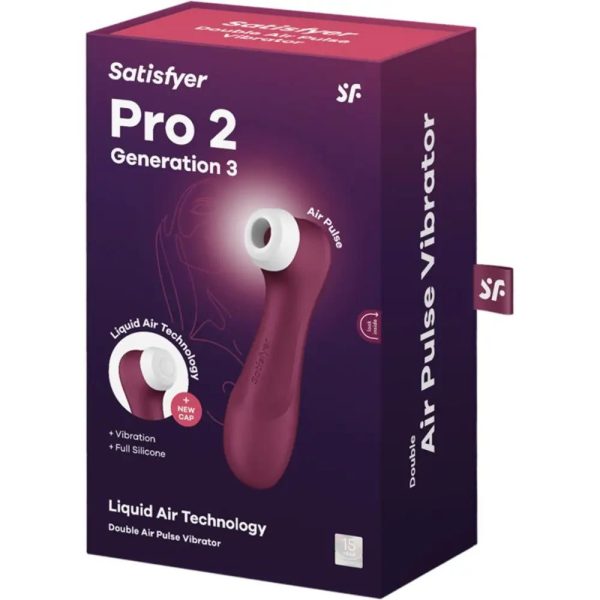 Satisfyer Pro 2 Gen 3 Liquid Vibration Clitoral Stimulator Satisfyer Pro 2 Gen 3 Liquid Vibration Clitoral Stimulator