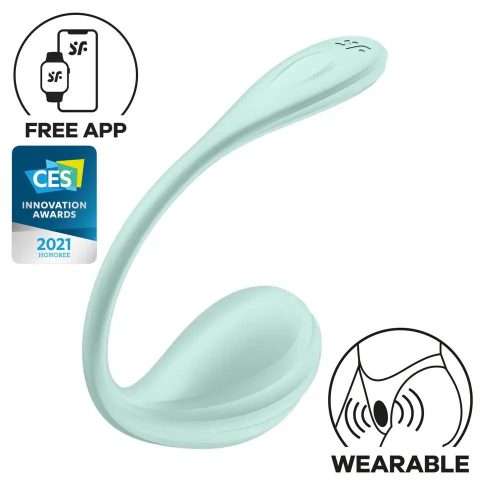 Satisfyer Smooth Petal - Mint Satisfyer Smooth Petal - Mint