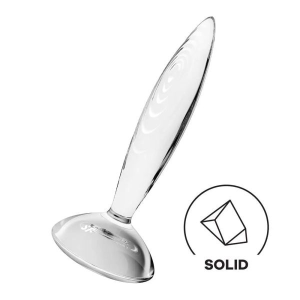 Satisfyer Sparkling Crystal - Glass Butt Plug Satisfyer Sparkling Crystal - Glass Butt Plug