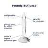 Satisfyer Sparkling Crystal - Glass Butt Plug Satisfyer Sparkling Crystal - Glass Butt Plug