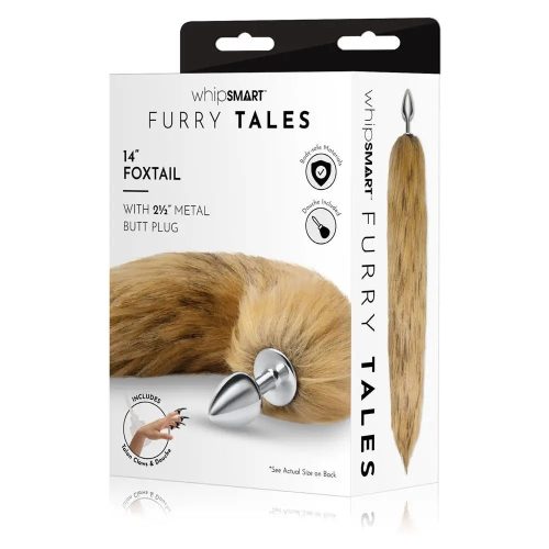 WhipSmart Furry Tales 14 Inch FoxTail - Brown WhipSmart Furry Tales 14 Inch FoxTail - Brown