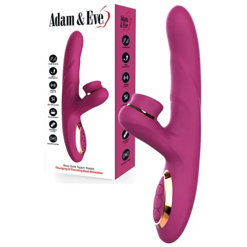 Adam and Eve Rose Gold Tappin Rabbit Rose Gold Tappin and Thrusting Rabbit