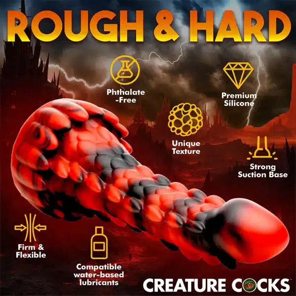 Demon Rising Scaly Dragon (2) Dragon Dildo