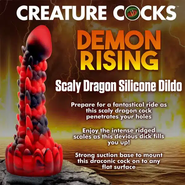 Demon Rising Scaly Dragon (3) Dragon Dildo
