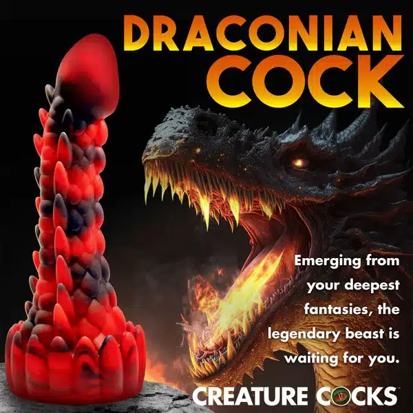 Demon Rising Scaly Dragon (4) Dragon Dildo