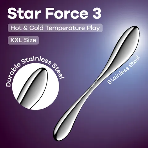 Satisfyer Star Force 3 Satisfyer Star Force 3 Steel Dildo