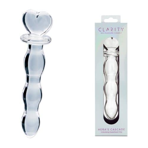 Hera's Cascade Glass Dildo