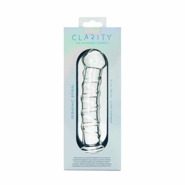 Seraphic Spiral Glass Dildo