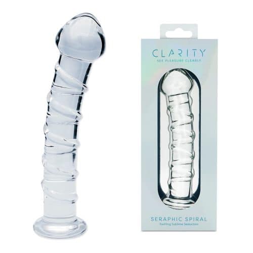 Seraphic Spiral Glass Dildo