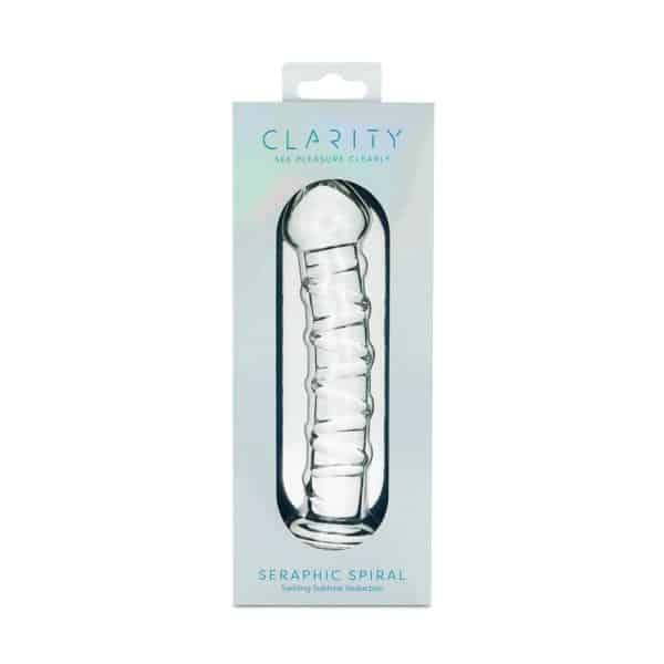 Seraphic Spiral Glass Dildo