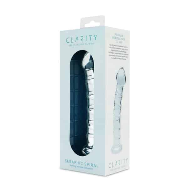 Seraphic Spiral Glass Dildo