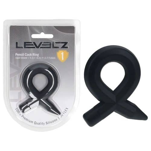Pencil Liquid Silicone Cock Ring