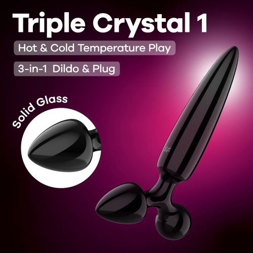 Satisfyer Triple Crystal 1 (1) Satisfyer Triple Crystal 1