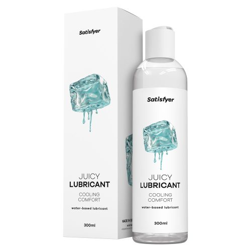 4082844.jpg Satisfyer Juicy Lubricant 300 ml Cooling Comfort - Cooling Water Based Lubricant - 300 ml Bottle