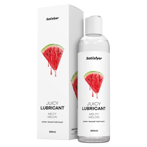4082912.jpg Satisfyer Juicy Lubricant 300 ml Melty Melon - Watermelon Scented Water Based Lubricant - 300 ml Bottle
