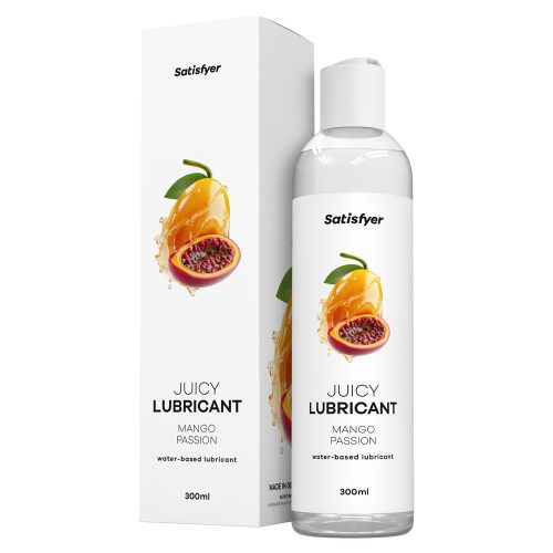 4082974.jpg Satisfyer Juicy Lubricant 300 ml Mango Passion - Mango & Passionfruit Scented Water Based Lubricant - 300 ml Bottle