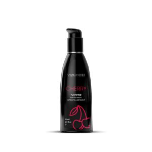Wicked Aqua Cherry Flavoured Water Based Lubricant