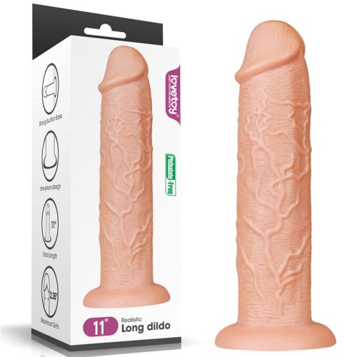 King Size 11 Realistic Dildo (2) King Size 11" Realistic Dildo