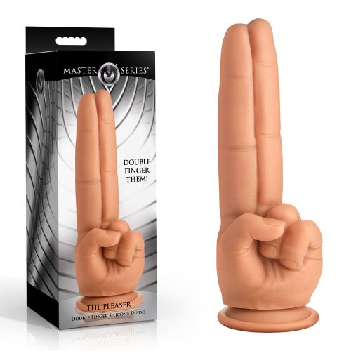 Master Series The Pleaser (2) Master Series The Pleaser - Double Finger Dildo