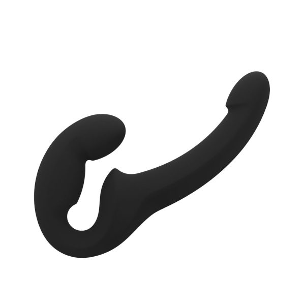 SHARE LITE Strapless Strap-On Black (1) SHARE LITE Strapless Strap-On Black