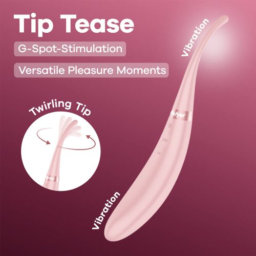 Satisfyer Tip Tease (1) Satisfyer Tip Tease - Rose