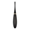 Vibrator with Twirling Tip (5) Black Vibrator with Twirling Tip