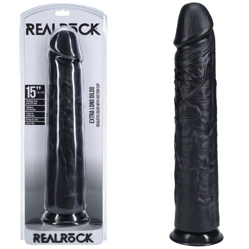 Extra Long Black Dildo (1) Extra Long Black Dildo