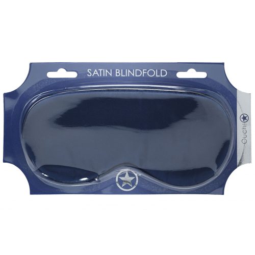 OUCH! Satin Mask - Navy Blue Eye Mask (1) OUCH! Satin Mask - Navy Blue Eye Mask